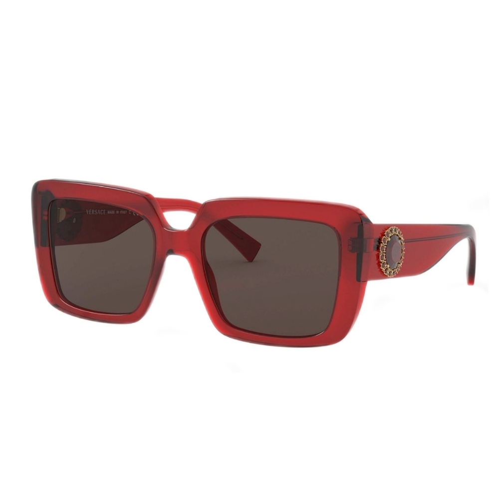 Versace Red Womens Sunglasses